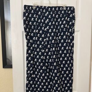 Disney Parks Lounge pants - Navy/white size L